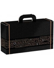 Подаръчна кутия Giftpack Savoureux - 33 x 18.5 x 9.5 cm, черно и златно