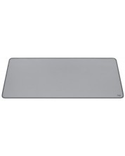 Подложка за мишка Logitech - Desk Mat Studio Series, XL, мека, сива -1