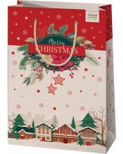 Подаръчна торбичка Cardex  - Merry Christmas, L -1