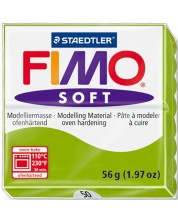 Полимерна глина Staedtler Fimo Soft - 57 g, ябълково зелено