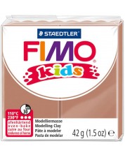 Полимерна глина Staedtler Fimo Kids - Светлокафява -1