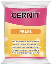 Полимерна глина Cernit Pearl - Магента, 56 g -1
