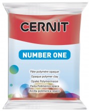 Полимерна глина Cernit №1 - Червена, 56 g