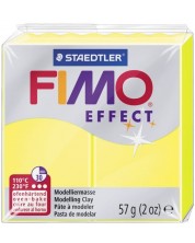 Полимерна глина Staedtler Fimo Effect - Неоново жълто, 57 g -1