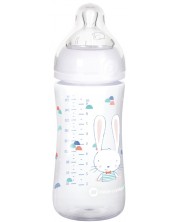 Полипропиленова бутилка Bebe Confort - Emotion, Sweet Bunny, 270 ml