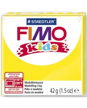 Полимерна глина Staedtler Fimo Kids - Жълта -1