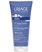 Почистващ душ-крем за бебета Uriage - С отмиване, 200 ml