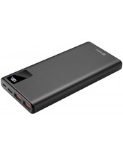 Портативна батерия Sandberg - USB-C PD 20W, 10000 mAh, черна