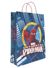Подаръчна торбичка S. Cool - Ultimate Spider-Man, тъмносиня, XL