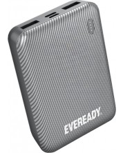 Портативна батерия EVEREADY - Mini, 10000 mAh, сребриста -1