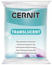 Полимерна глина Cernit Translucent - Тюркоаз, 56 g -1