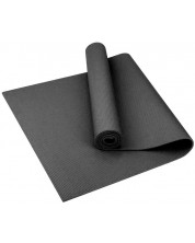 Постелка за йога Maxima - 172 x 61 x 0.6 cm, черна