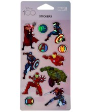 Pop Up стикери Cool Pack Black - Disney 100, The Avengers