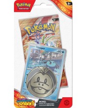 Pokemon TCG: Scarlet & Violet 8 Surging Sparks Checklane Blister - Wooper -1