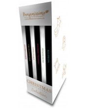 Подаръчен комплект Christmas Chocolate Selection, 6 броя, Benjamissimo