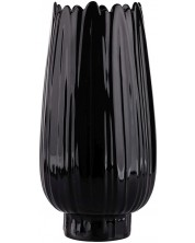 Порцеланова ваза ADS - Черна, 12 х 12 х 24.5 cm -1