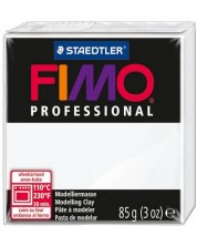 Полимерна глина Staedtler Fimo Prof - 85 g, бяла