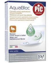 AquaBloc Постоперативни пластири, 5 x 7 cm, 5 броя, Pic Solution -1