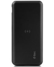 Портативна батерия ttec - PowerSlim Pro W, 10000 mAh, черна