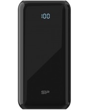 Портативна батерия Silicon Power - QS28, 20000 mAh, черна