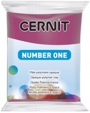 Полимерна глина Cernit №1 - Винено червена, 56 g -1