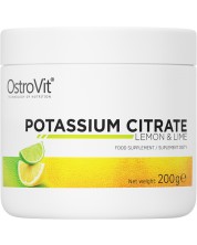 Potassium Citrate Powder, лимон и лайм, 200 g, OstroVit