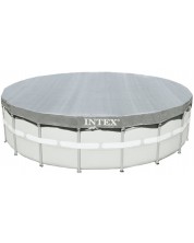Покривало за басейн Intex - Deluxe, 488 cm, сиво -1