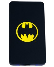 Портативна батерия Warner Bros - Batman, 6000 mAh, черна -1