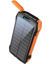 Портативна батерия ProMate - Rugged Ecolight Solar, 20000 mAh, черна -1