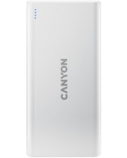 Портативна батерия Canyon - CNE-CPB1006W, 10000 mAh, бяла -1