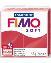 Полимерна глина Staedtler Fimo Soft - Череша, 57 g -1