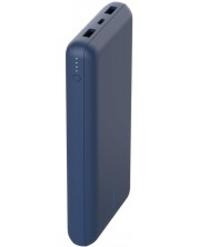 Портативна батерия Belkin - Boost Charge, 20000 mAh, кабел USB-C, синя -1