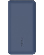 Портативна батерия Belkin - BoostCharge, 10000 mAh, синя