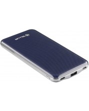 Портативна батерия Tellur - Slim, 10000 mAh, синя
