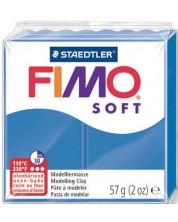 Полимерна глина Staedtler Fimo Soft - 57 g, синя -1