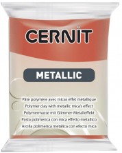 Полимерна глина Cernit Metallic - Медена, 56 g -1