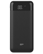 Портативна батерия Silicon Power - GS28, 20000 mAh, черна
