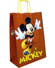 Подаръчна торбичка S. Cool - Mickey Mouse, червена, L