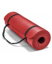 Постелка за йога Armageddon Sports - 183 x 61 x 1 cm, червена