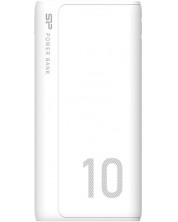 Портативна батерия Silicon Power - GP15, 10000 mAh, бяла