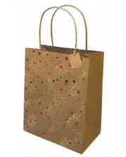 Подаръчна торбичка Mitama - 20 х 25 х 10 cm, с картичка, асортимент