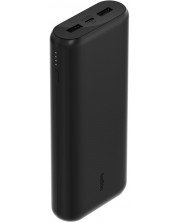 Портативна батерия Belkin - Boost Charge PD, 20000 mAh, черна -1