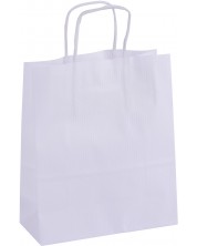Подаръчна торбичка Apli - 18 х 8 х 21, бяла