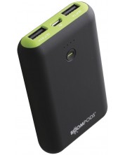 Портативна батерия Boompods - Powerboom, 7500 mAh, зелена -1