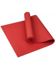 Постелка за йога Maxima - 173 x 61 x 0.4 cm, червена