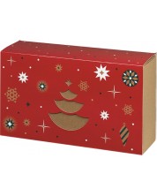Подаръчна кутия Giftpack Bonnes Fêtes - Елха, 31.5 cm