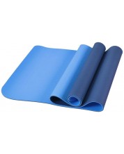 Постелка за йога Maxima - 182 х 61 х 0.6 cm, синя -1