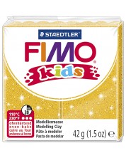 Полимерна глина Staedtler Fimo Kids - златист цвят -1