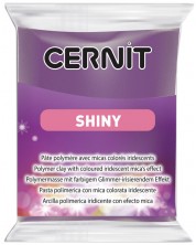 Полимерна глина Cernit Shiny - Лилава, 56 g -1