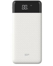Портативна батерия Silicon Power - GS28, 20000 mAh, бяла